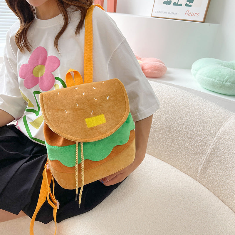 Clearance Promotion Hamburger backpack 15 Bags Per Set Free Shipping