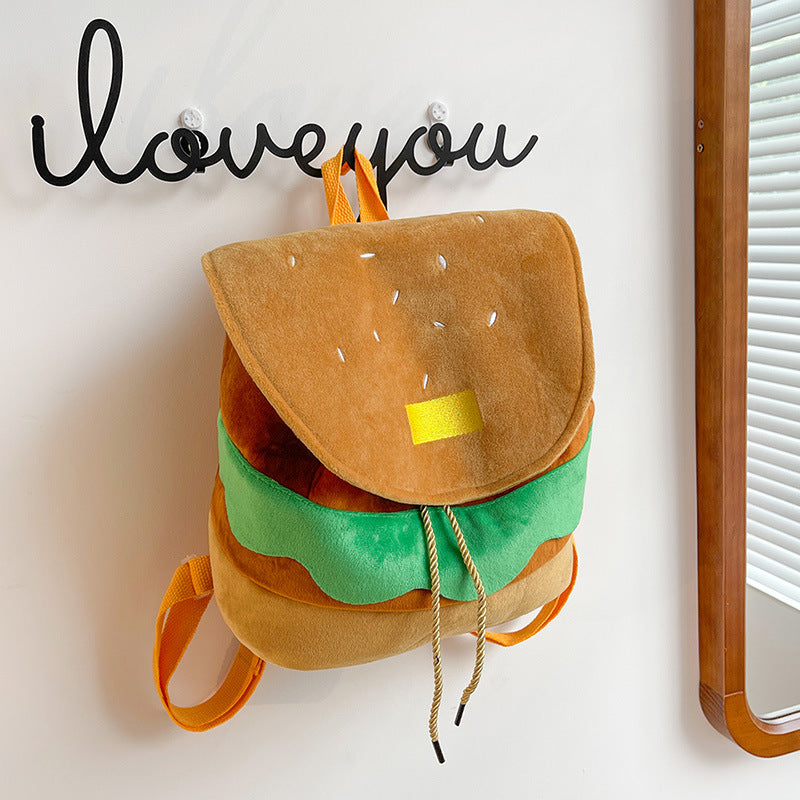 Clearance Promotion Hamburger backpack 15 Bags Per Set Free Shipping